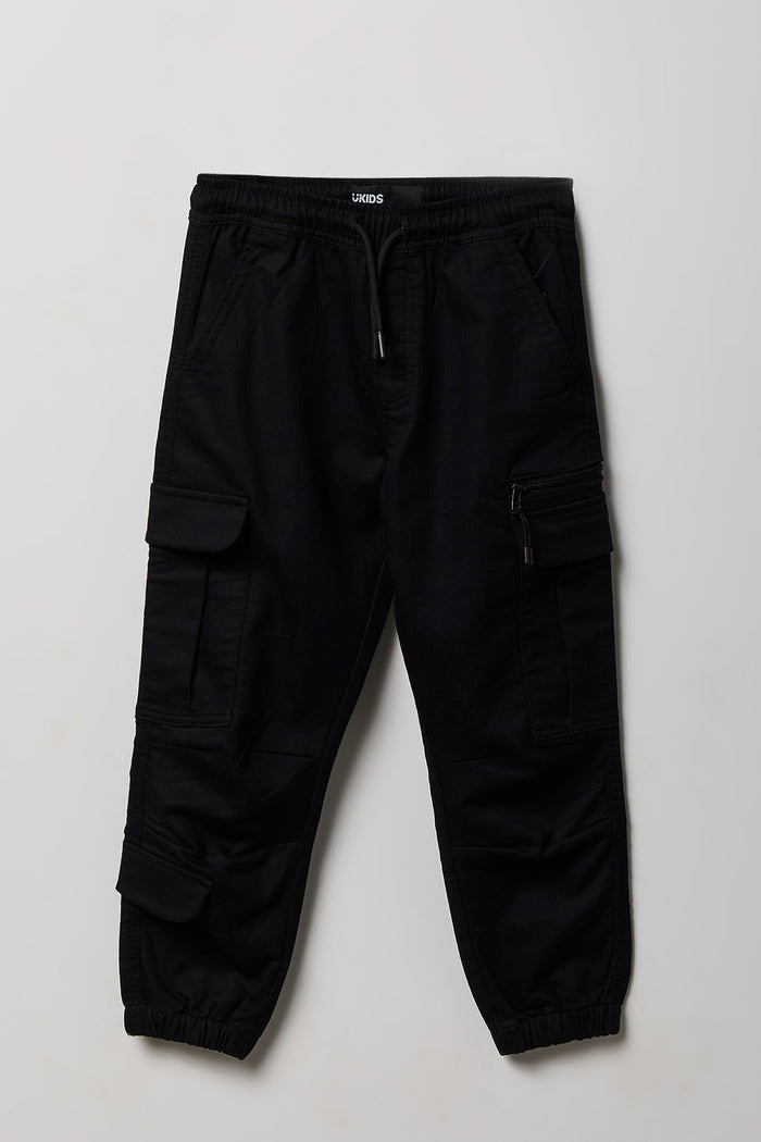 Boys Soft Cargo Jogger
