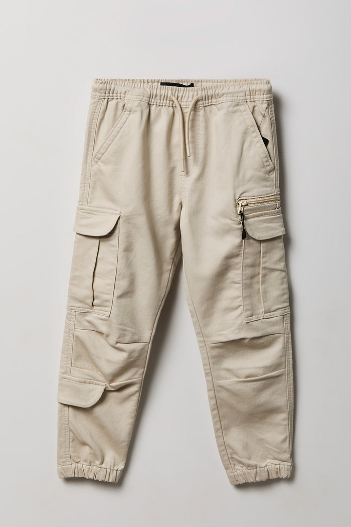 Boys Soft Cargo Jogger