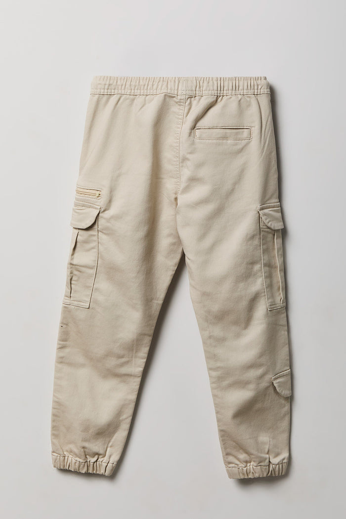 Boys Soft Cargo Jogger