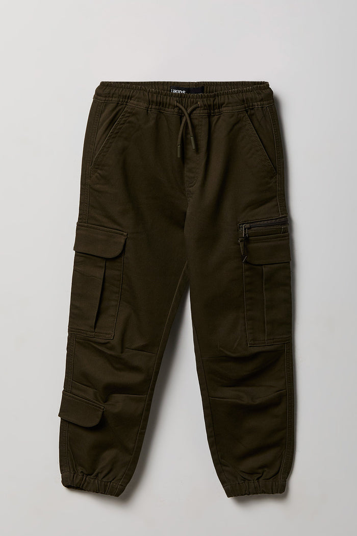 Boys Soft Cargo Jogger