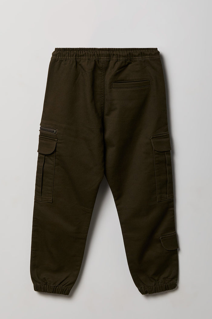 Boys Soft Cargo Jogger