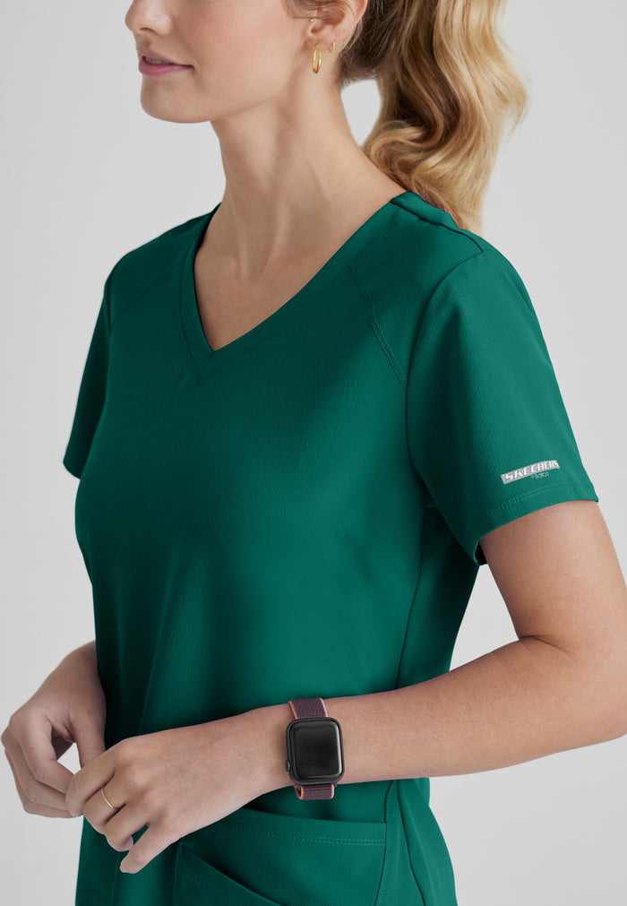 Breeze Top - Hunter Green - Grey's Anatomy Scrubs
