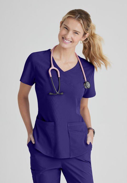 Breeze Top - New Grape - Grey's Anatomy Scrubs
