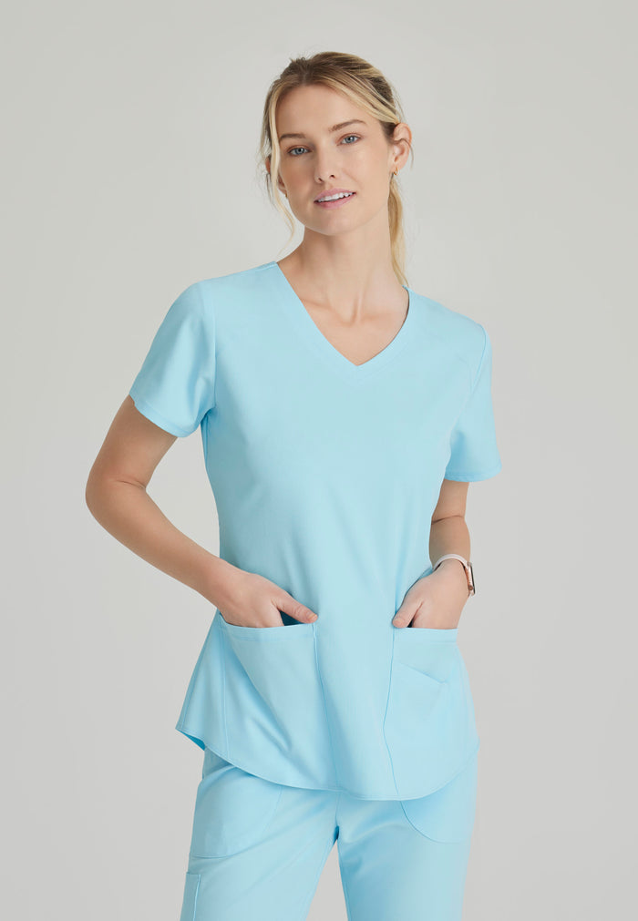 Breeze Top - Poolside Blue - Grey's Anatomy Scrubs