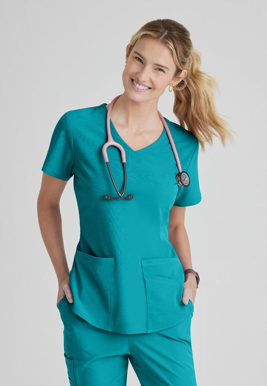 Breeze Top - Teal - Grey's Anatomy Scrubs