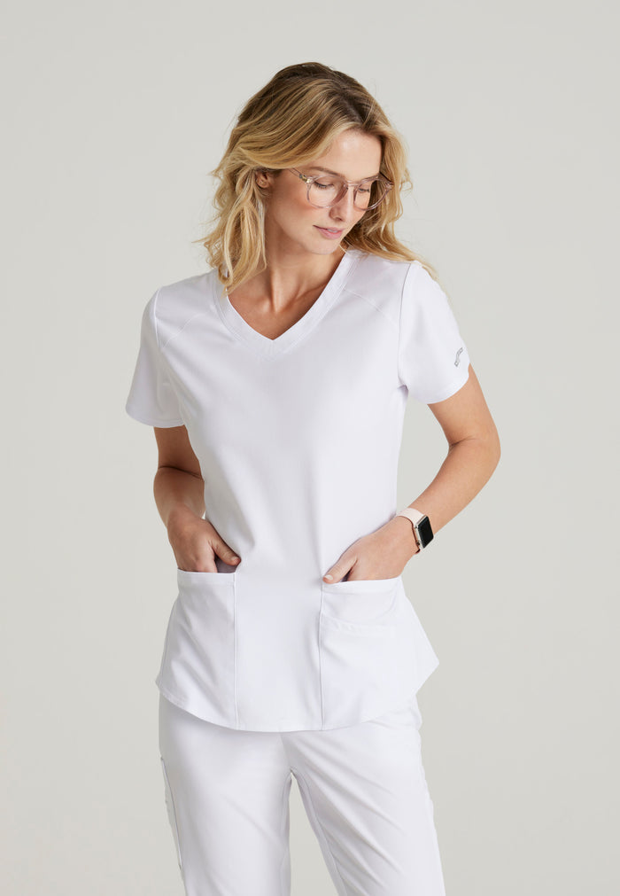 Breeze Top - White - Grey's Anatomy Scrubs