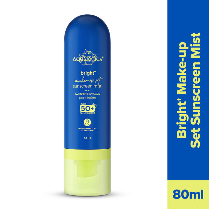 Bright makeup set sunscreen mist 80ml tube display