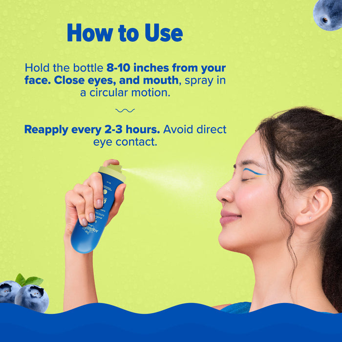 Sunscreen mist how to use hold spray reapply