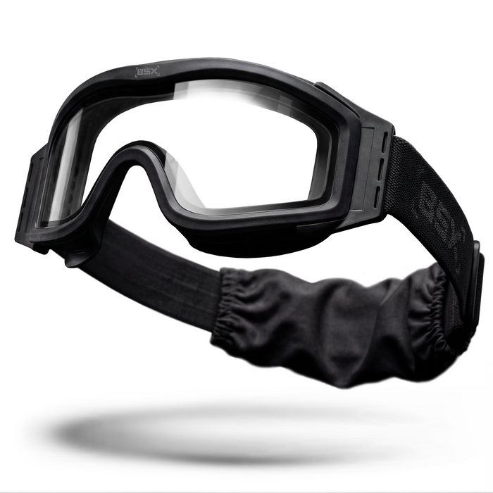 BSX Tango Goggle - Standard w/ Clear Lens - Black