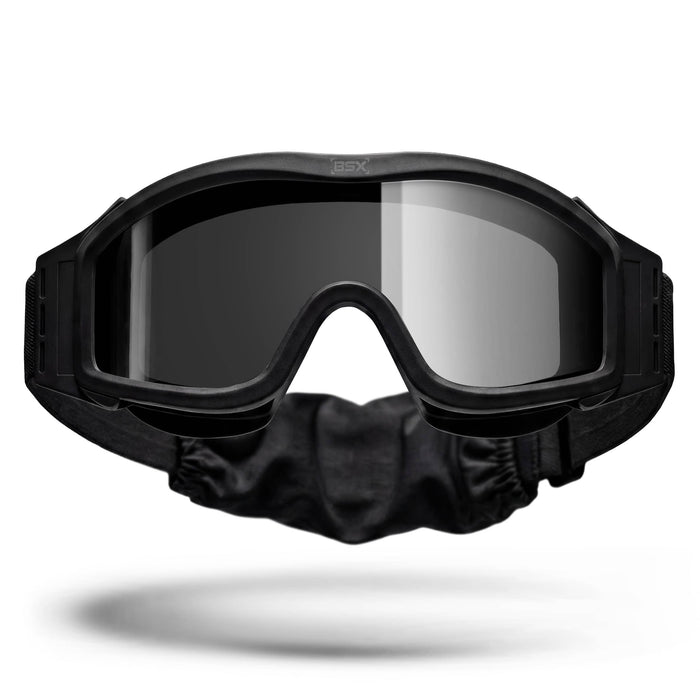 BSX Tango Goggle Standard Smoke Lens Black