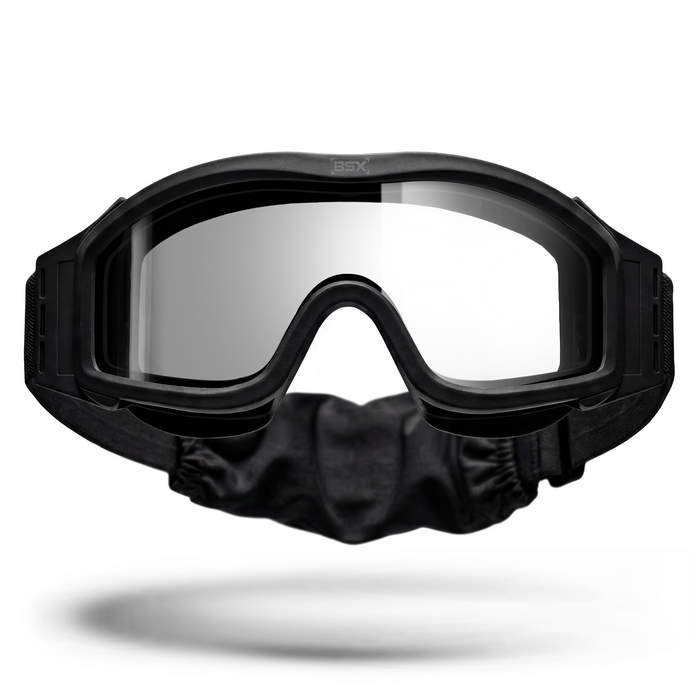 BSX Tango Goggle Thermal Clear Lens Black