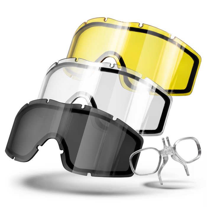 BSX Tango Goggle - Thermal w/ Multiple Lenses - Black