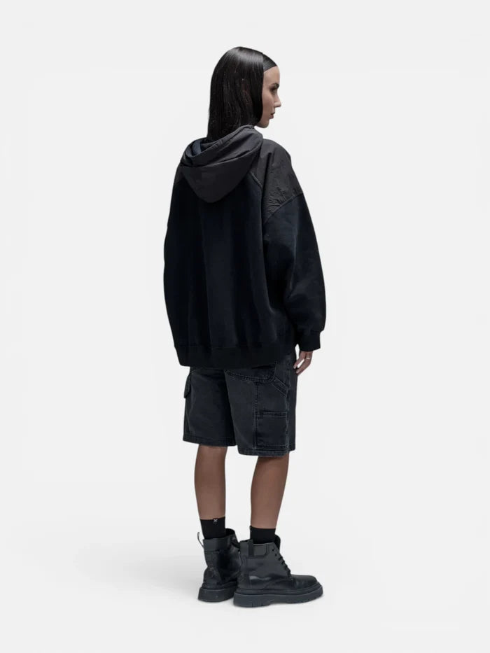 Buzo Hoodie Luxo Distopic Negro