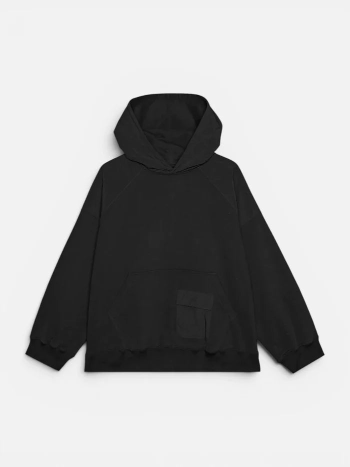 Buzo Hoodie Luxo Distopic Negro