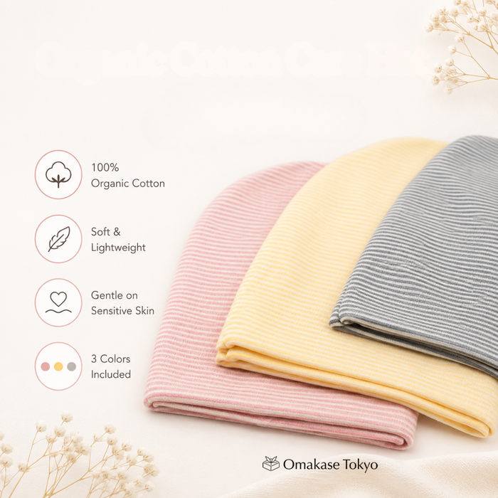 Care Hat Organic Cotton 3-Piece Set