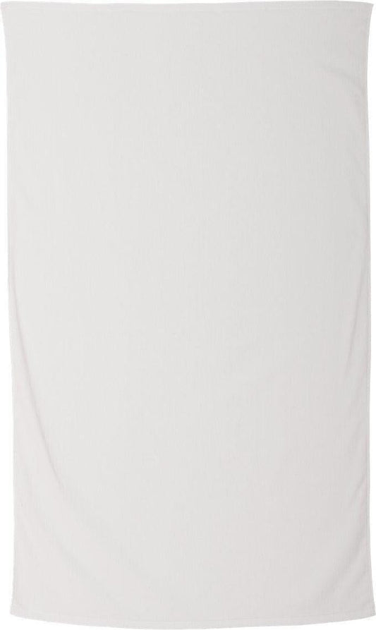 no-logo Carmel Towel Company Legacy Velour Beach Towel-Accessories-Carmel Towel-White-1 Size-Thread Logic