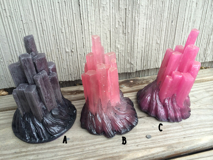 CAST CRYSTAL LED LIGHTS- SELENITE
