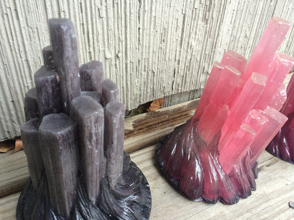 CAST CRYSTAL LED LIGHTS- SELENITE