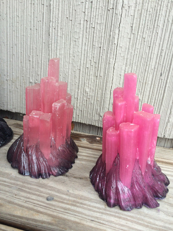 CAST CRYSTAL LED LIGHTS- SELENITE