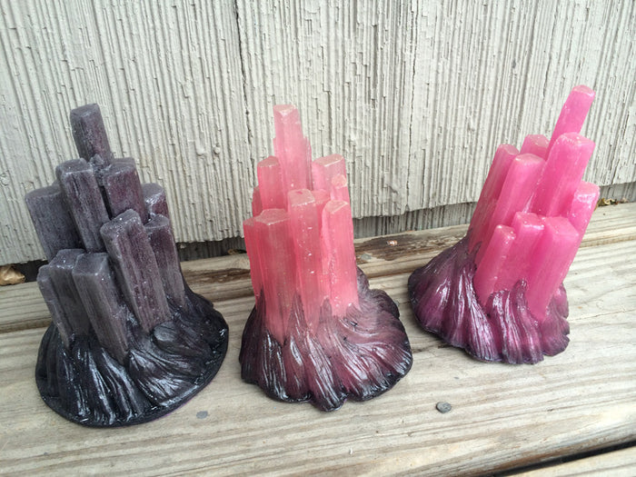 CAST CRYSTAL LED LIGHTS- SELENITE