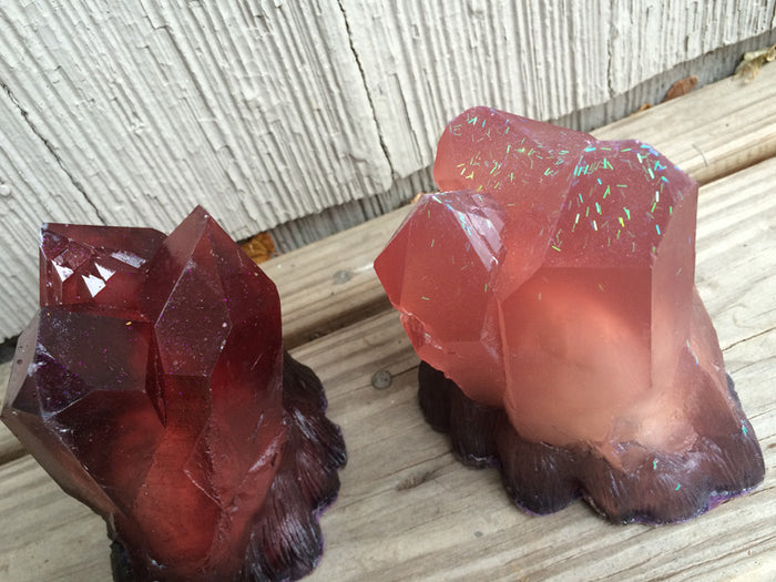 CAST CRYSTAL LIGHT- QUARTZ