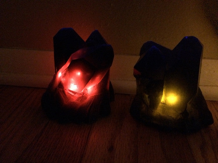 CAST CRYSTAL LIGHT- QUARTZ