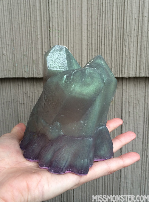 CAST CRYSTAL LIGHTS- SELENITE