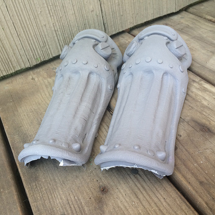 CAST URETHANE BLANK ARM GUARD- PAIR