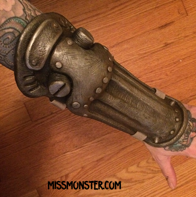 CAST URETHANE BLANK ARM GUARD- PAIR