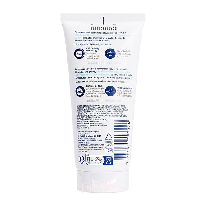 CeraVe SA Renewing Foot Cream 88ml (Light Blue)