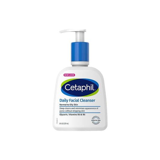 Cetaphil Daily Facial Cleanser For Normal To Oily Skin - 237ml