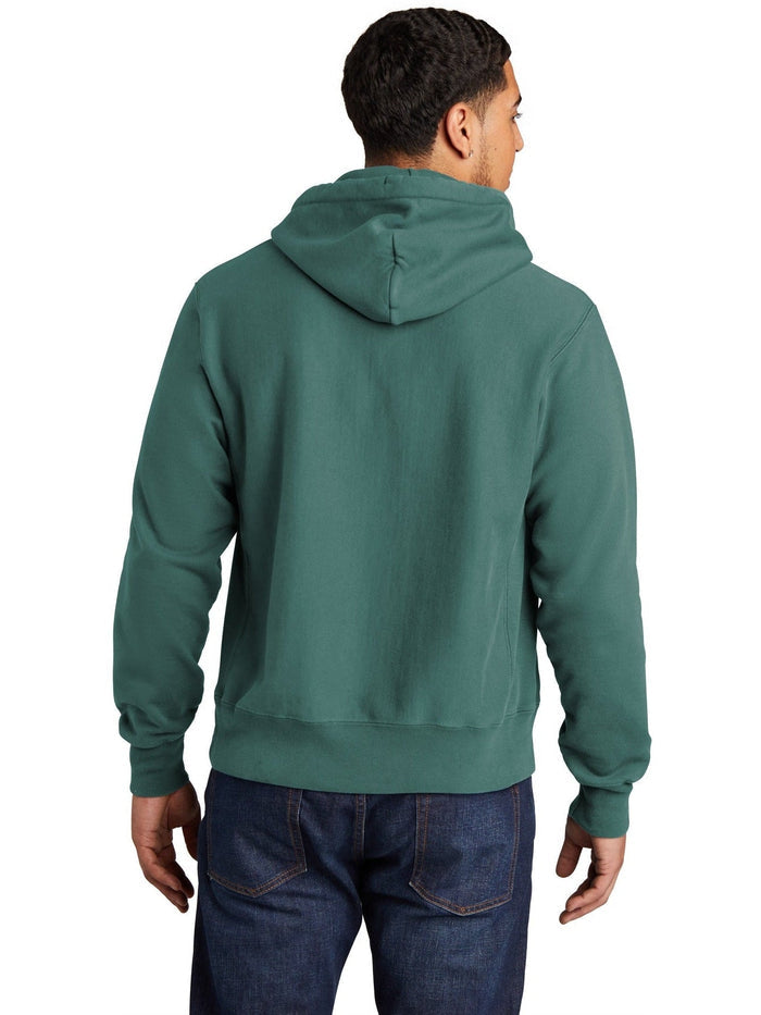 no-logo Champion Reverse Weave Garment-Dyed Hooded Sweatshirt-Regular-Champion-Thread Logic