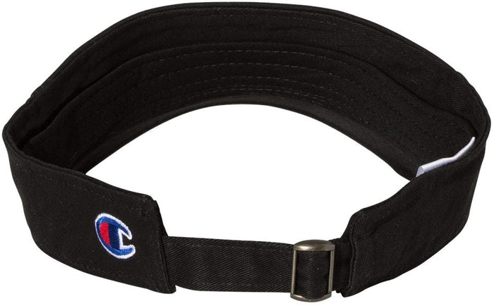 no-logo Champion Washed Cotton Visor-Headwear-Champion-Thread Logic