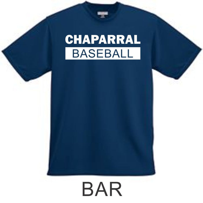 Chap Baseball Wicking T-Shirt in 3 Designs