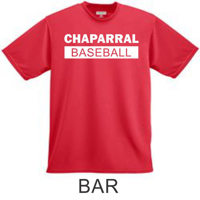 Chap Baseball Wicking T-Shirt in 3 Designs