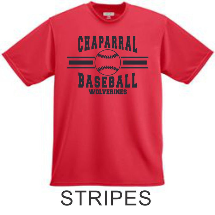Chap Baseball Wicking T-Shirt in 3 Designs