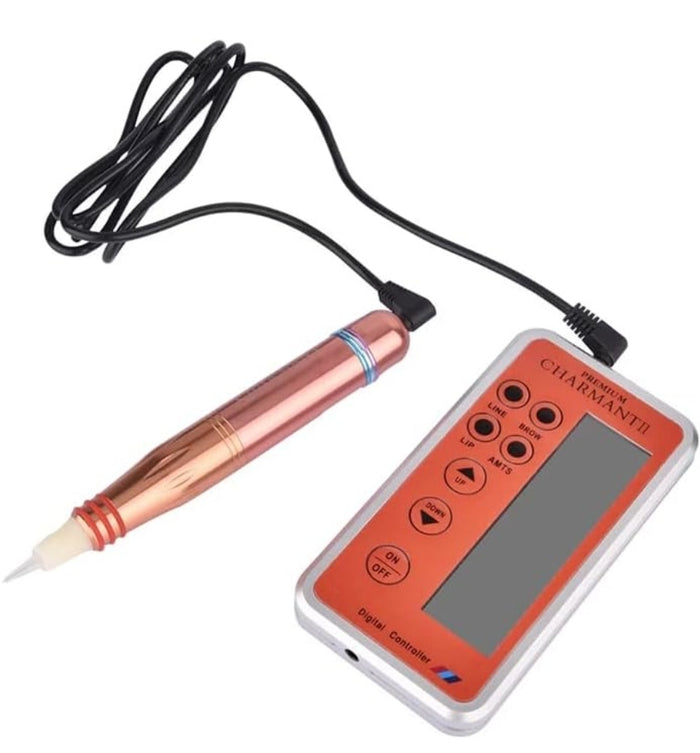 Charmant II Digital Professional Tattoo Machine Pen MTS Semi-Permanent Makeup Microblading Machine - SD Cosmetics Care