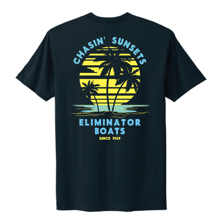 Chasin Sunsets Youth T-Shirt - Navy