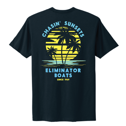 Chasin Sunsets Youth T-Shirt - Navy