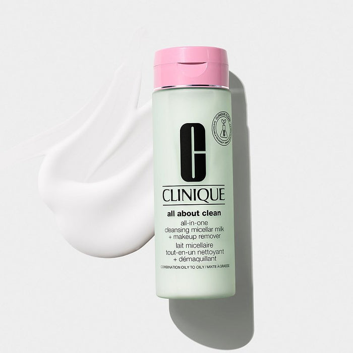 CLINIQUE All About Clean All In One Cleansing Micellar Milk + Makeup Remover مزيل مكياج للبشرة المختلطة والدهنية