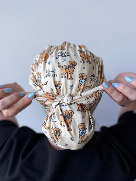 CloudCaps Scrub Cap | Life is Golden