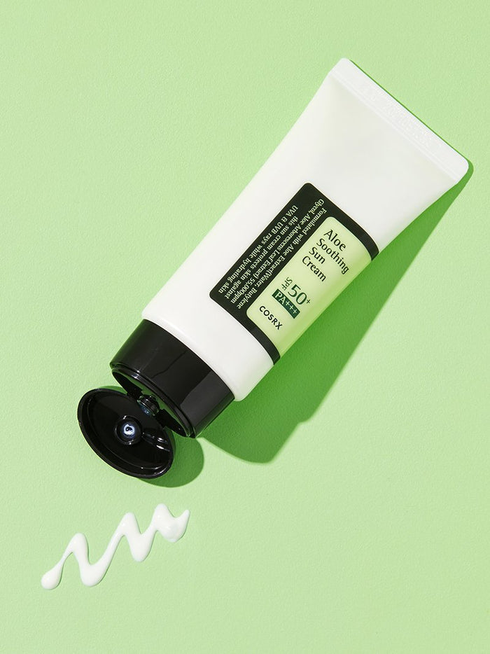 COSRX Aloe Soothing Sun Cream SPF50 PA+++ كريم واقي الشمس بالالوفيرا من كوزركس