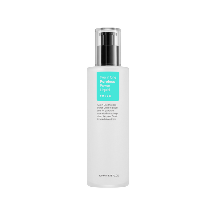 COSRX Two In One Poreless Power Liquid - Eksfolijuojantis Toneris/Esencija