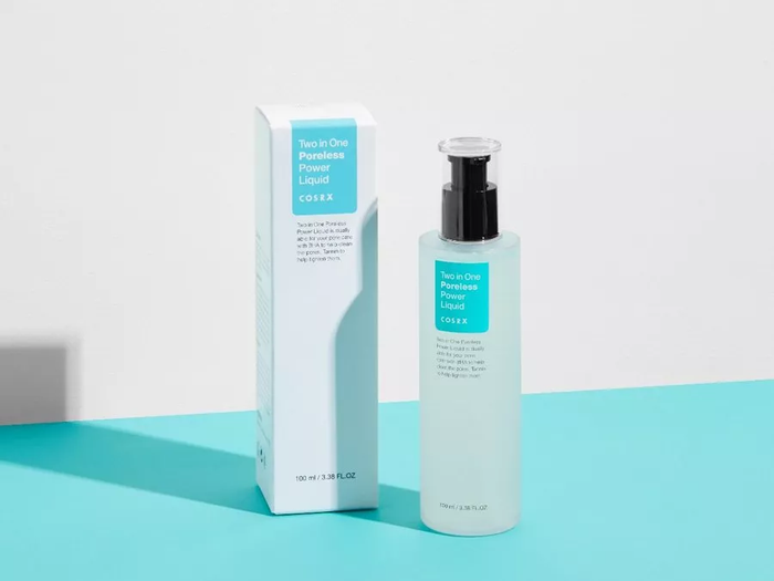 COSRX Two In One Poreless Power Liquid - Eksfolijuojantis Toneris/Esencija