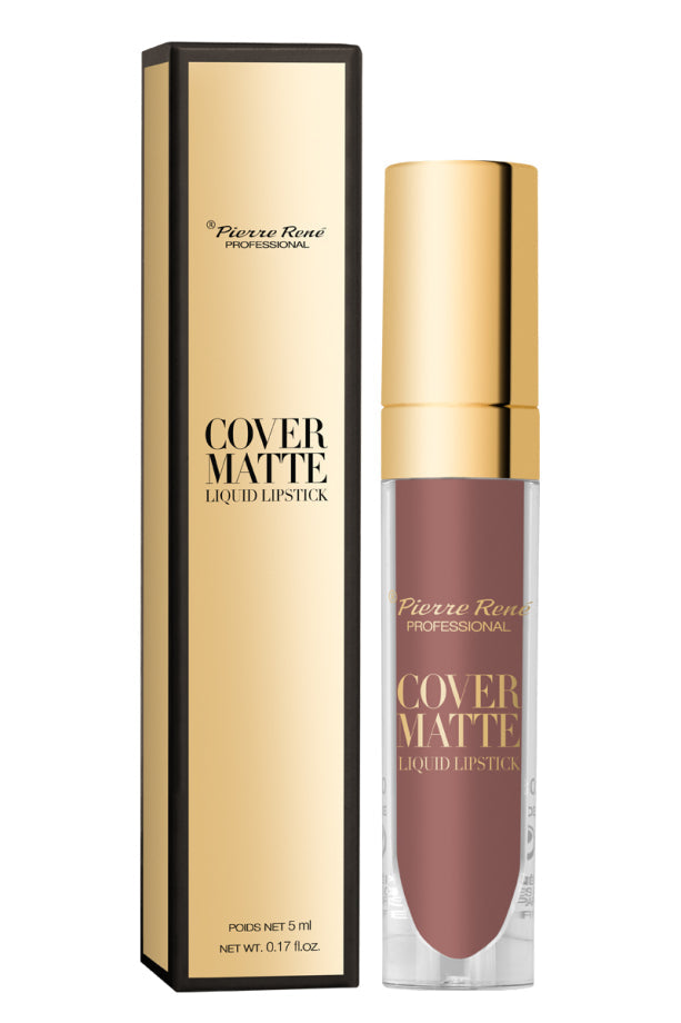 COVER MATTE LIQUID LIPSTICK NO 05 rosy brown Pierre Rene