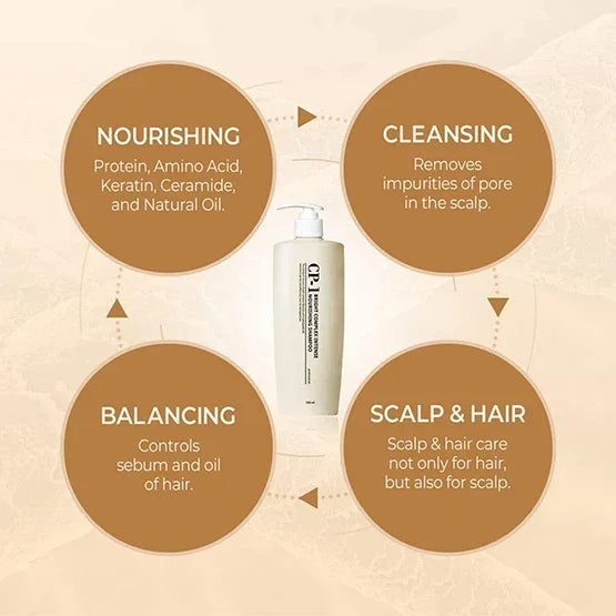 [CP-1] Bright Complex Intense Nourishing Shampoo 500ml - Ballagrio