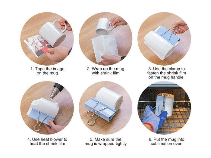 Craft Express 2 Pack Sublimation Oven Binder Clips – Heat Safe & Durable.