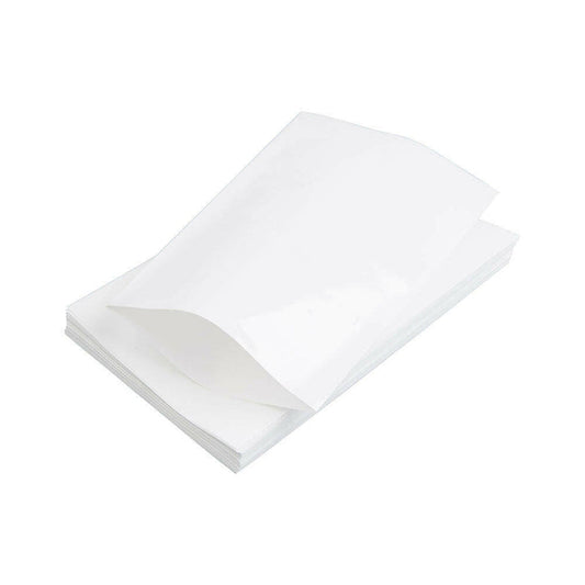 Craft Express 50 Pack Sublimation Shrink Film Sheets – 10x10 Heat Wraps for Irregular Blanks.