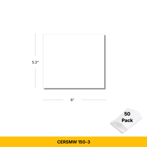 5.3" x 6"