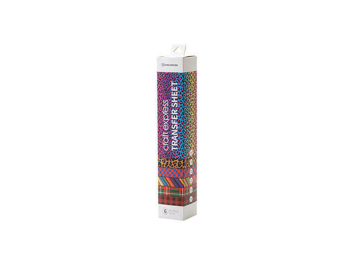 Craft Express 6 Pack 12x12 Assorted Sublimation Transfer Sheets II.